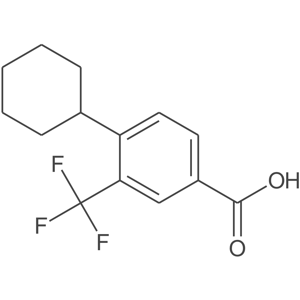 4-环己基-3-(三氟甲基)苯甲酸