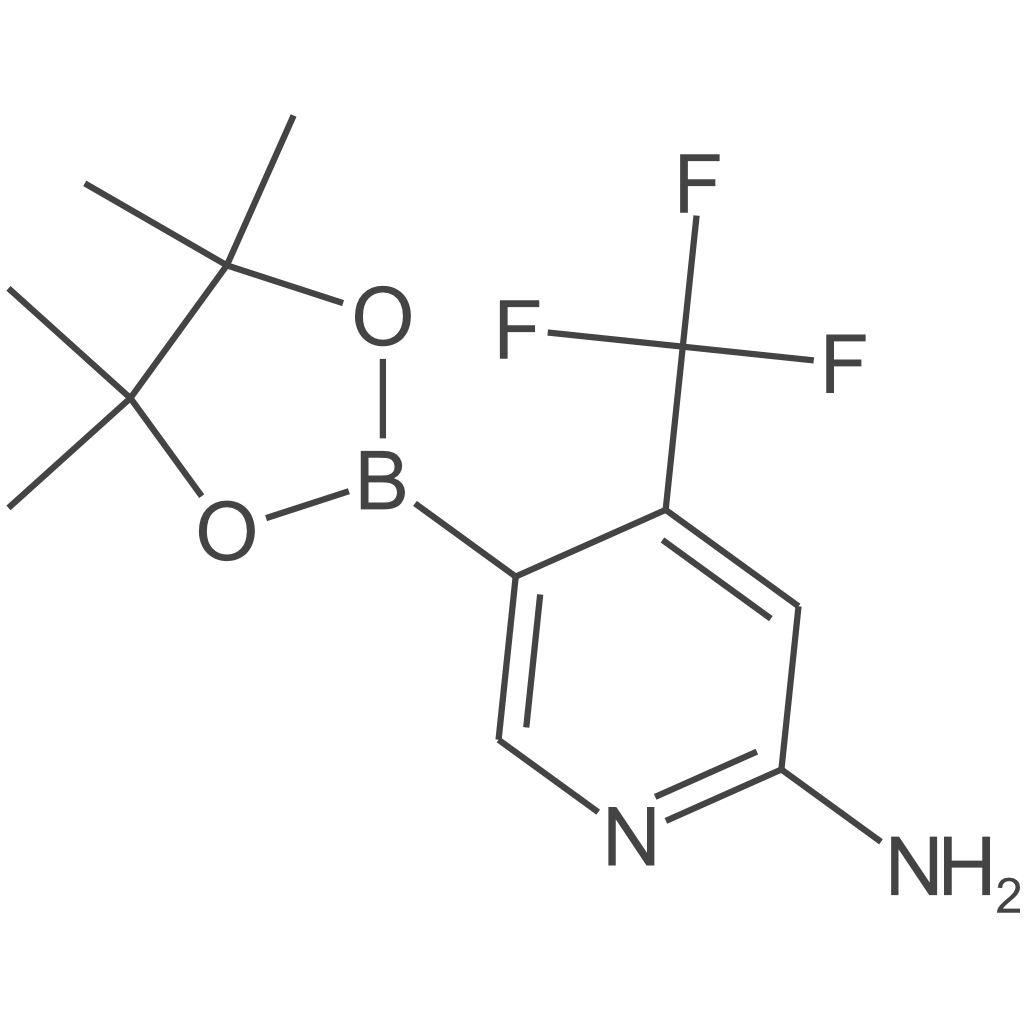 2-氨基-4-三氟甲基-5-吡啶硼酸嚬哪醇酯