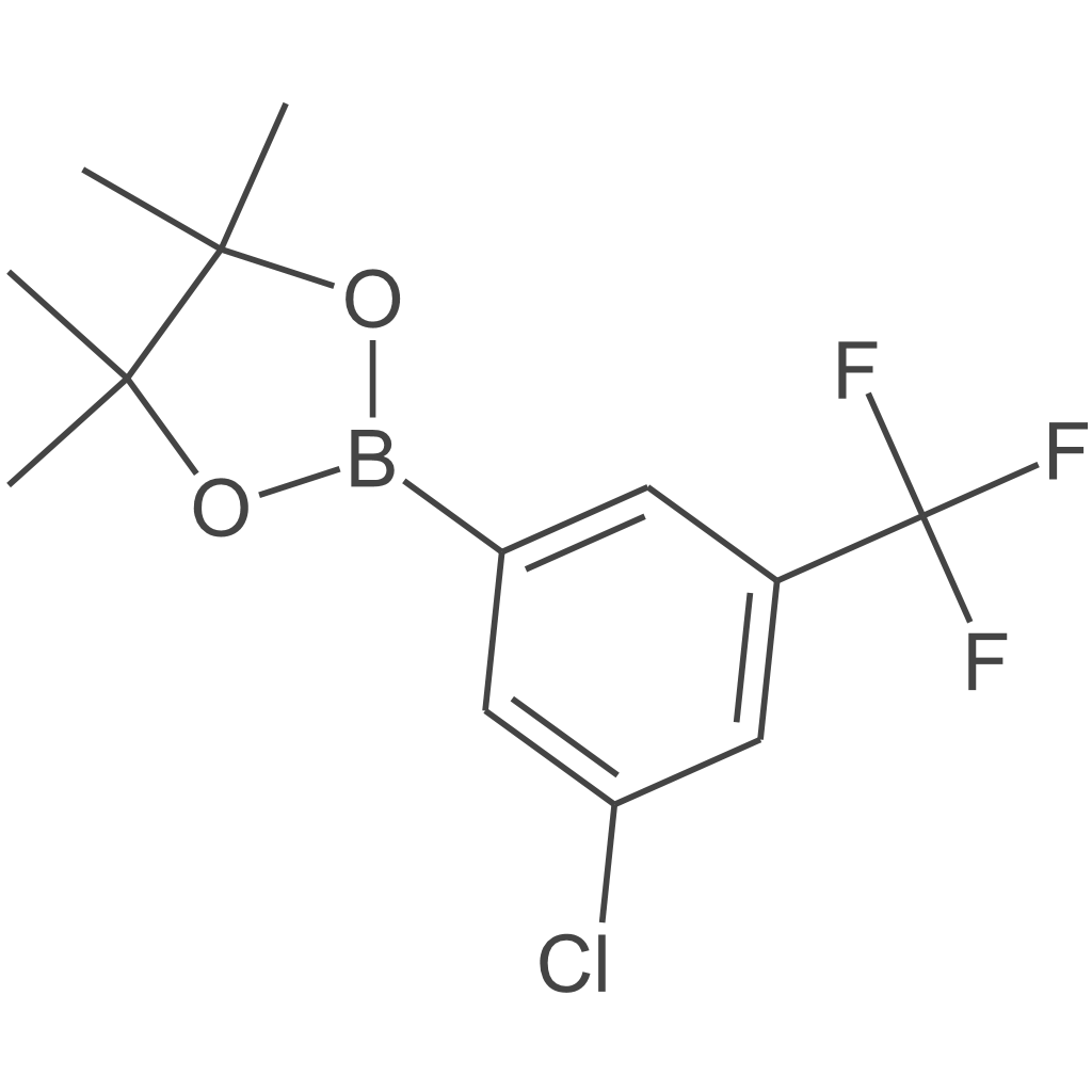 2-(3-氯-5-(三氟甲基)苯)-4,4,5,5-四甲基-1,3,2-二氧杂硼烷