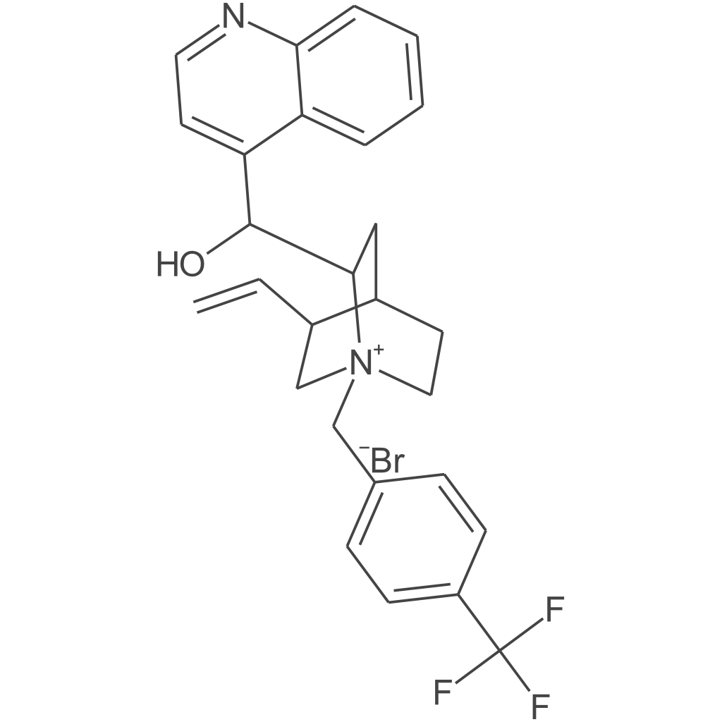 (1S,2R,4S,5R)-2-((S)-羟基(喹啉-4-基)甲基)-1-(4-(三氟甲基)苄基)-5-乙烯基奎宁环-1-溴化铵