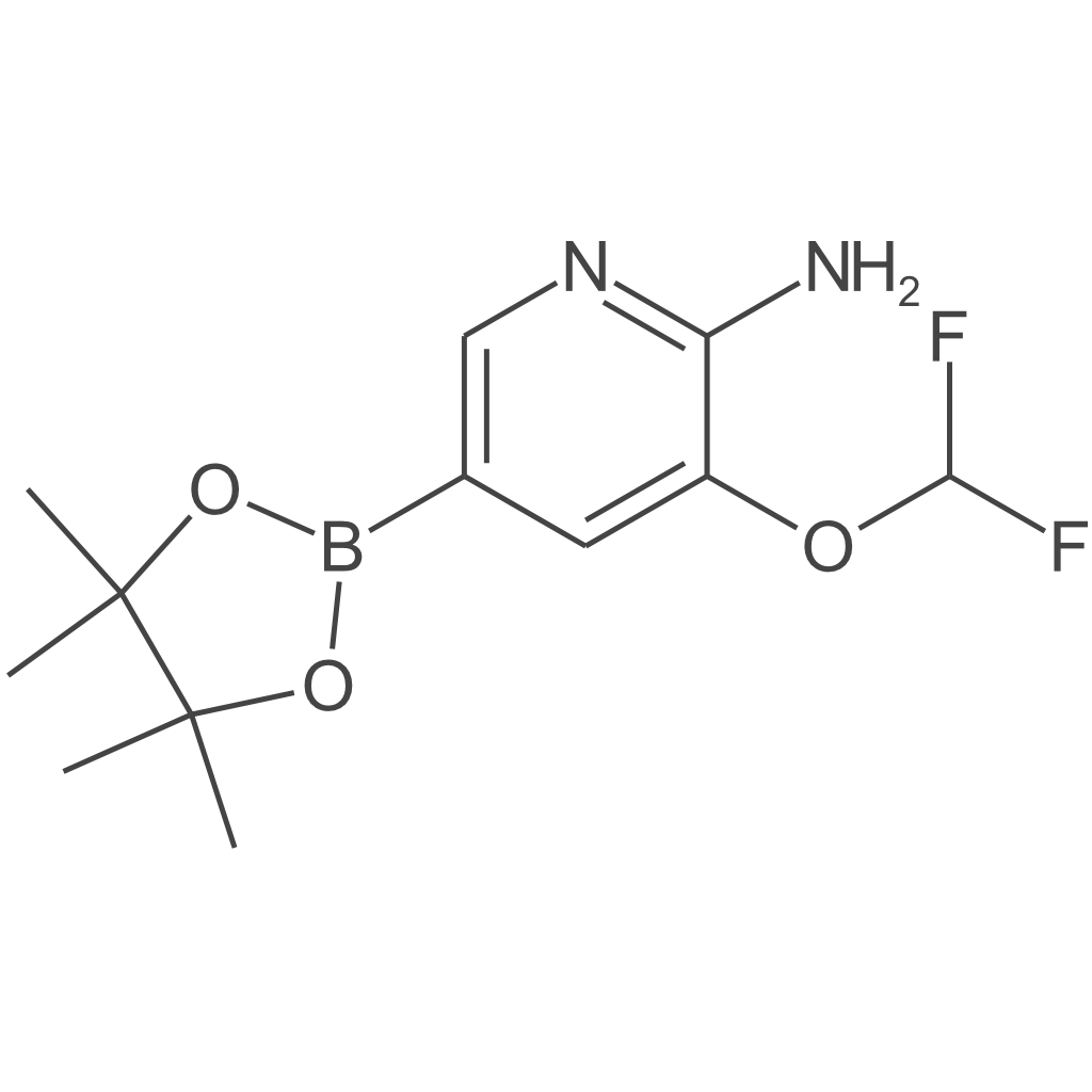 3-(二氟甲氧基)-5-(4,4,5,5-四甲基-1,3,2-二氧杂硼烷-2-基)吡啶-2-胺