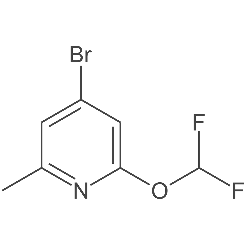4-溴-2-(二氟甲氧基)-6-甲基吡啶