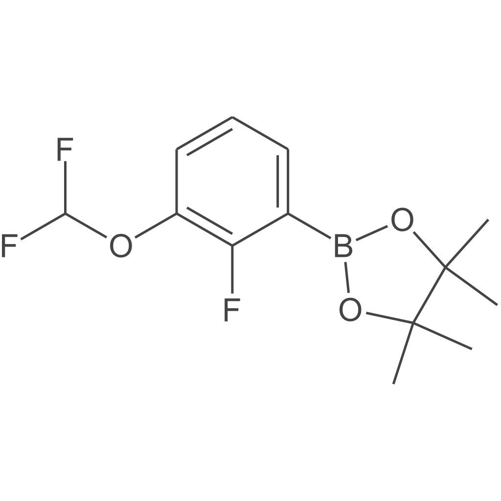 2-(3-(二氟甲氧基)-2-氟苯基)-4,4,5,5-四甲基-1,3,2-二氧硼杂环戊烷