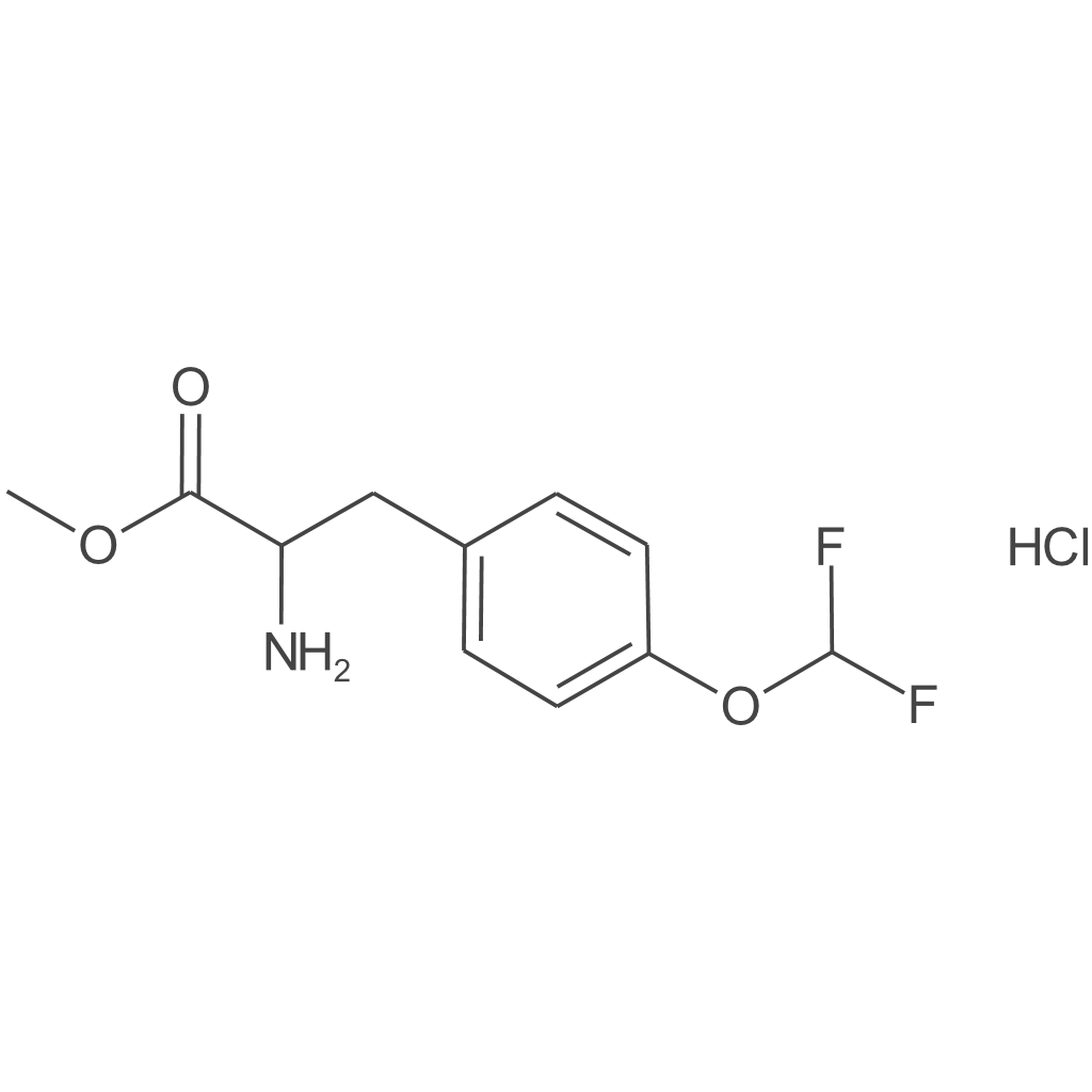 (S)-2-氨基-3-(4-(二氟甲氧基)苯基)丙酸甲酯盐酸盐