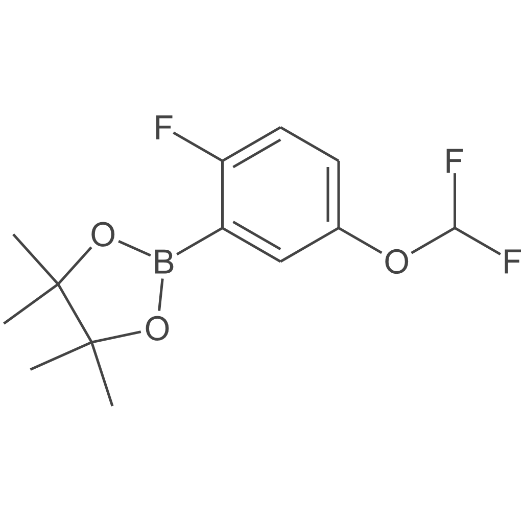 2-(5-(二氟甲氧基)-2-氟苯基)-4,4,5,5-四甲基-1,3,2-二氧硼烷