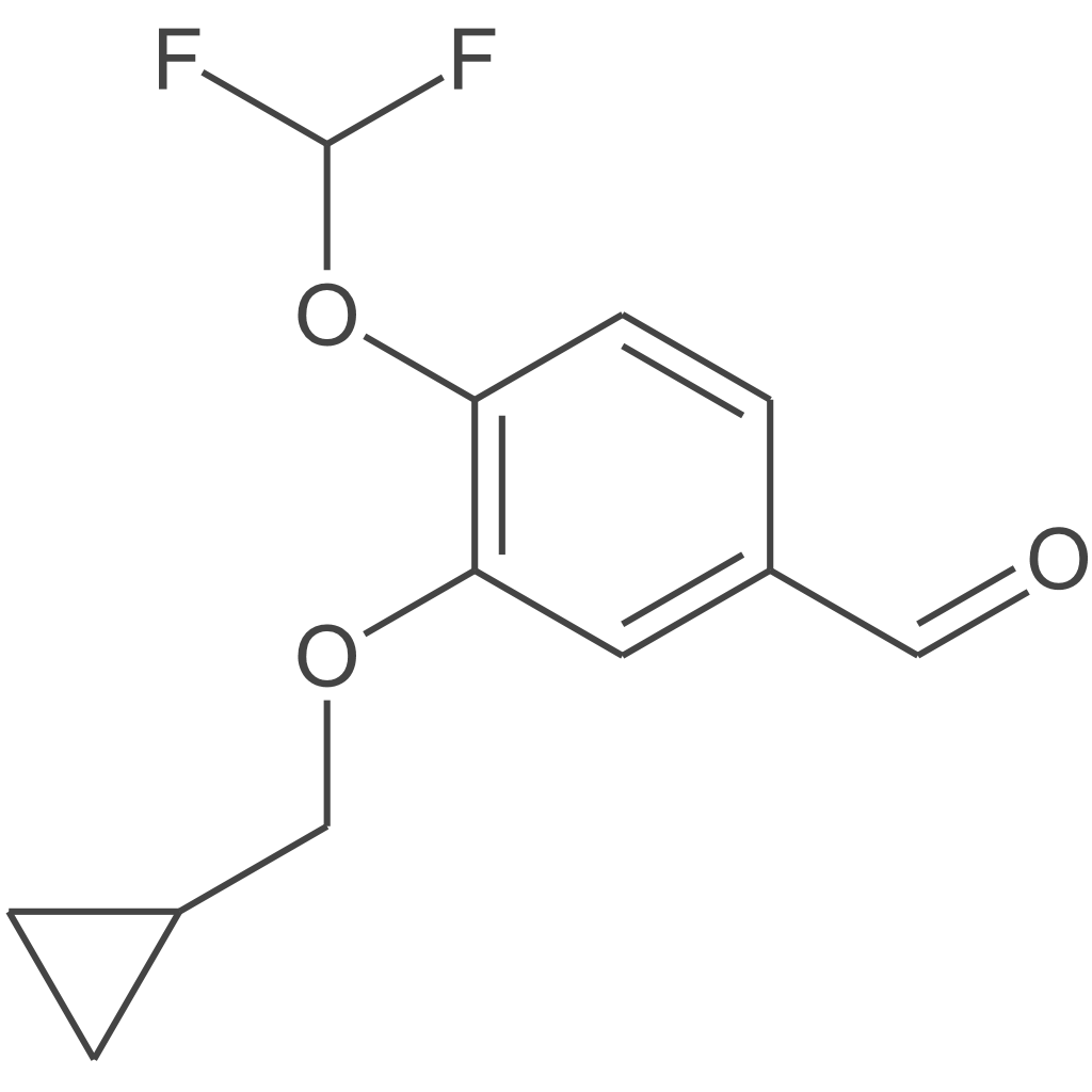 4-(二氟甲氧基)-3-(环丙基甲氧基)苯甲醛