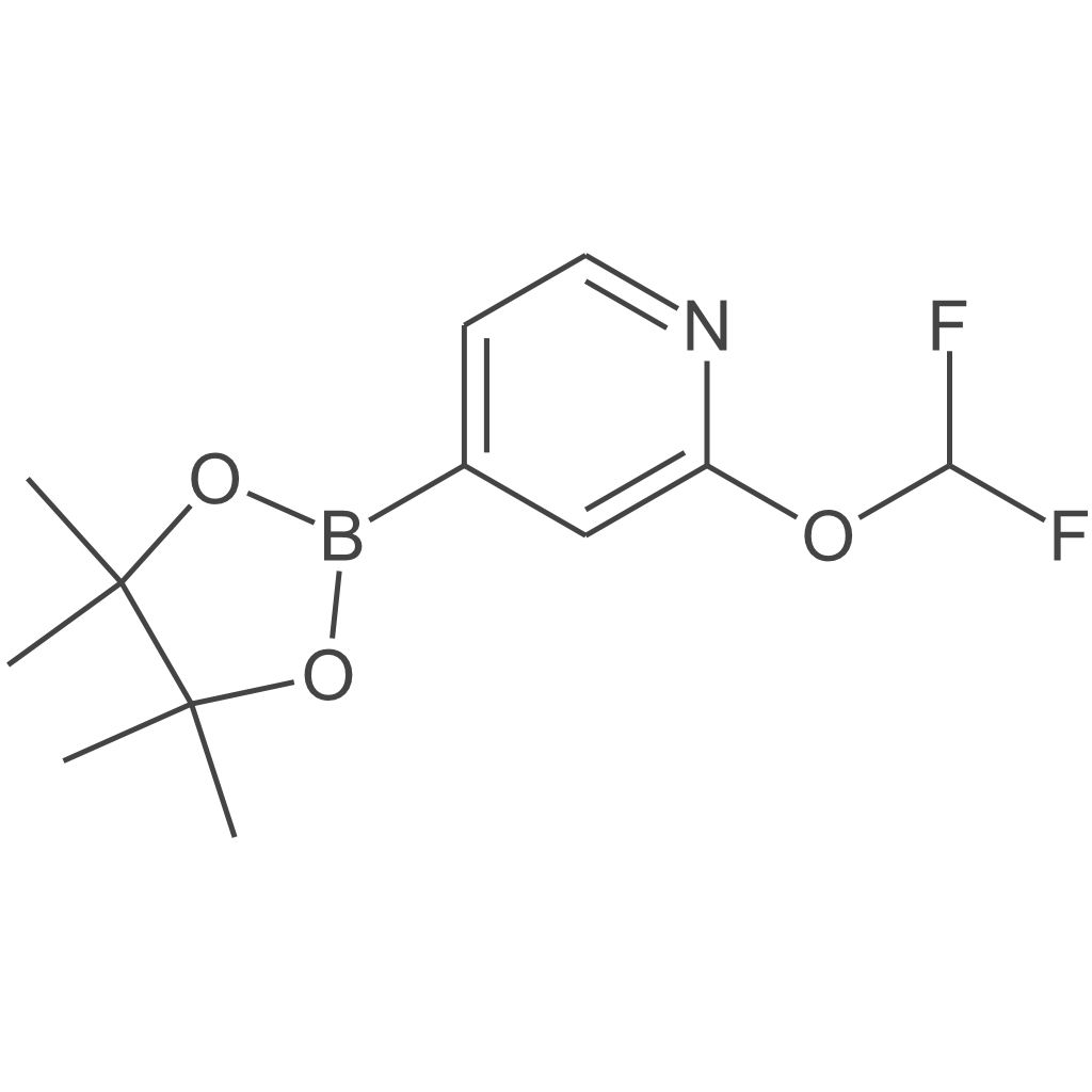 2-(二氟甲氧基)-4-(4,4,5,5-)四甲基-1,3,2-二氧杂硼杂环戊烷-2-基)吡啶