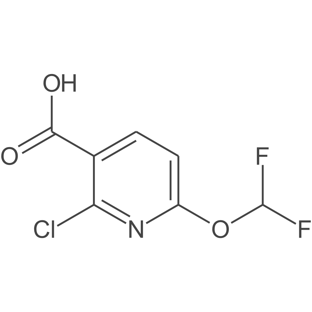 2-氯-6-(二氟甲氧基)烟酸