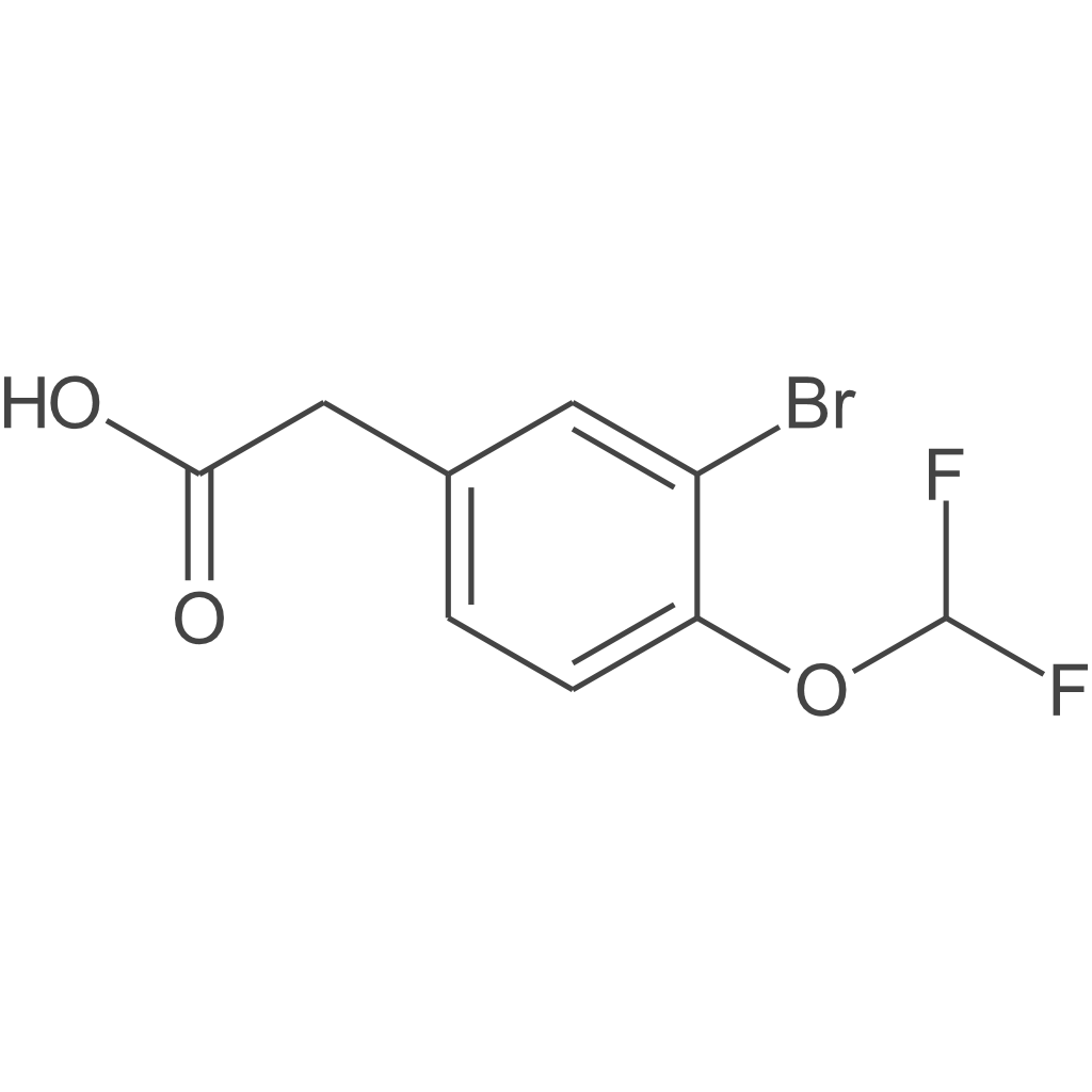 2-(3-溴-4-(二氟甲氧基)苯基)乙酸