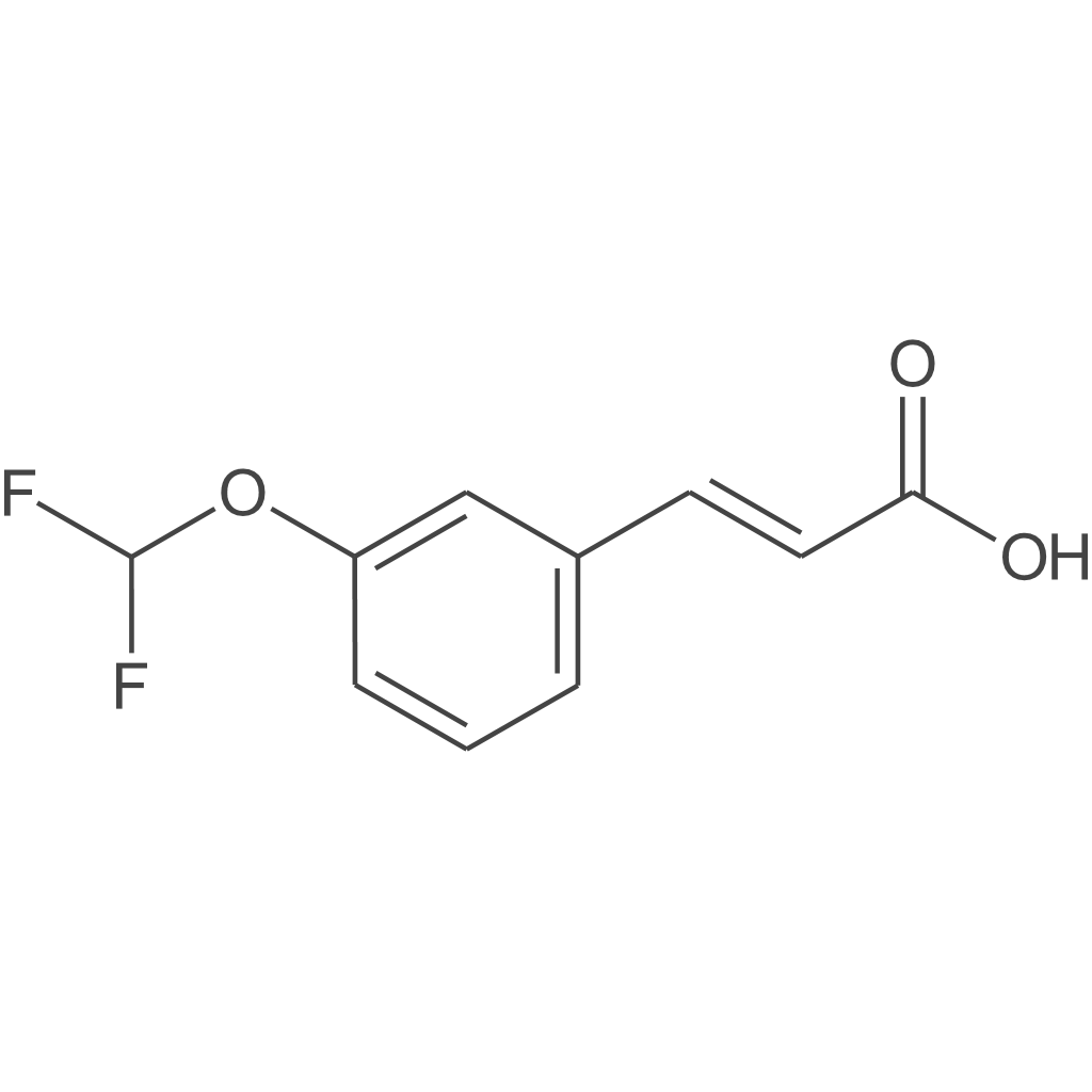 (E)-3-(3-(二氟甲氧基)苯基)丙烯酸