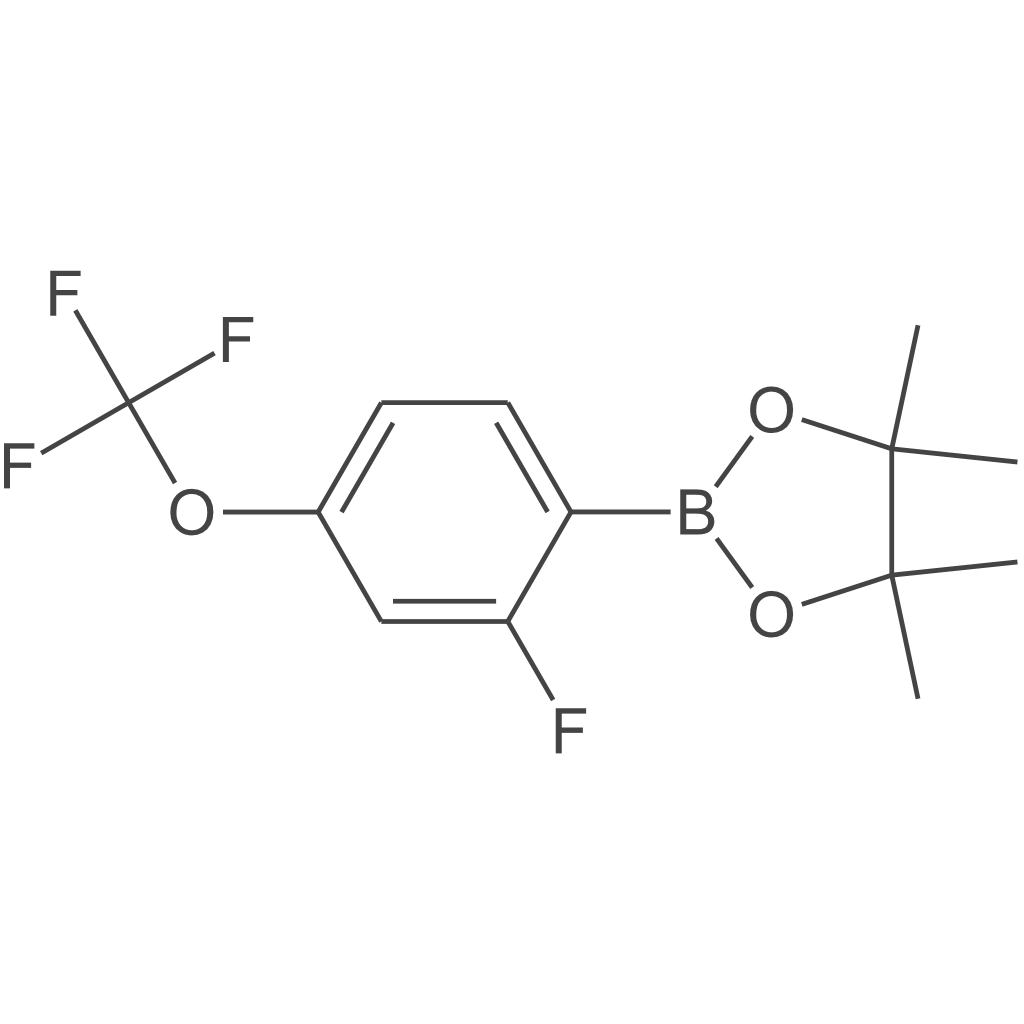 2-(2-氟-4-(三氟甲氧基)苯基)-4,4,5,5-四甲基-1,3,2-二氧杂硼烷