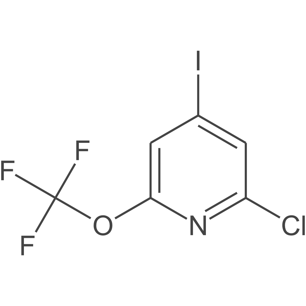 2-氯-4-碘-6-三氟甲氧基吡啶