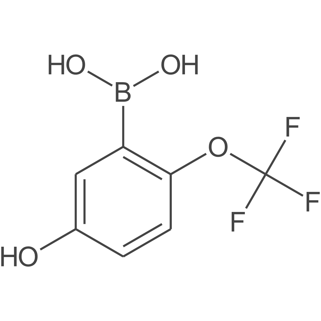 (5-羟基-2-(三氟甲氧基)苯基)硼酸