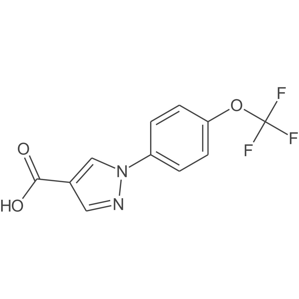 1-（4-（三氟甲氧基）苯基）-1H-吡唑-4-羧酸
