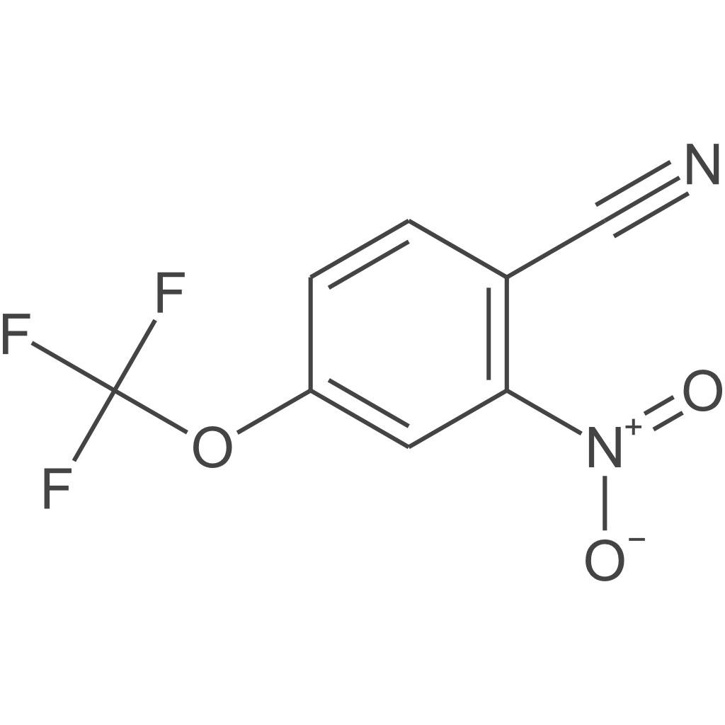 2-硝基-4-(三氟甲氧基)苄腈