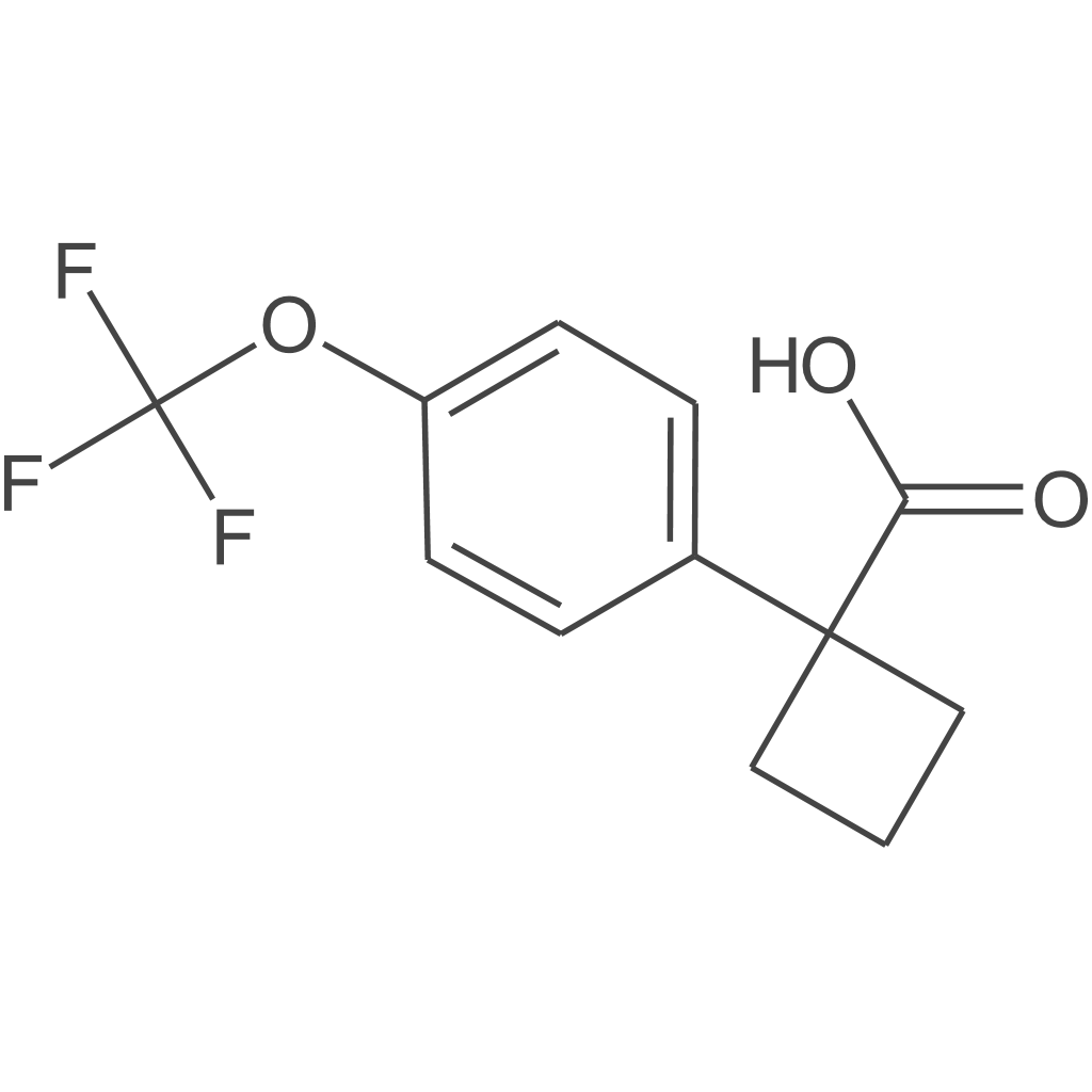 1-(4-(三氟甲氧基)苯基)环丁烷-1-羧酸
