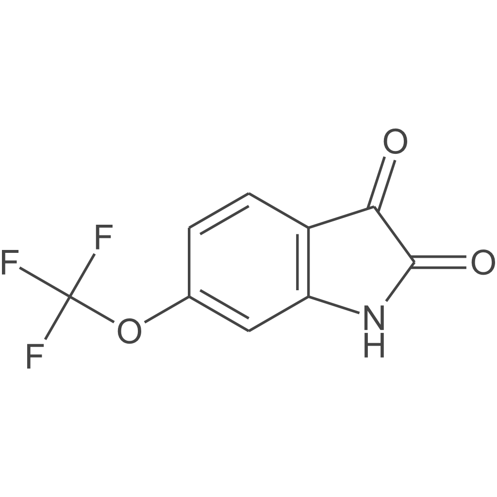 6-三氟甲氧基吲哚-2,3-二酮
