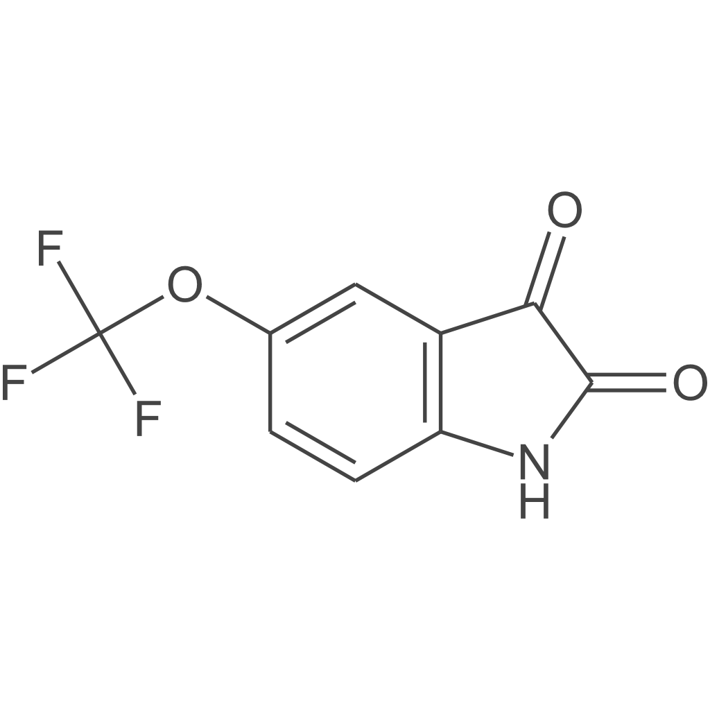 5-三氟甲氧基吲哚-2,3-二酮