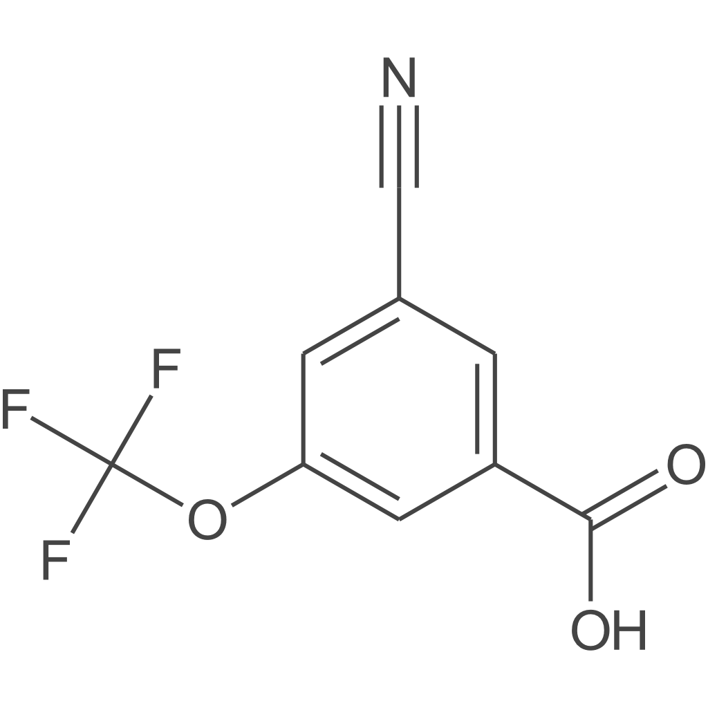 3-氰基-5-(三氟甲氧基)苯甲酸