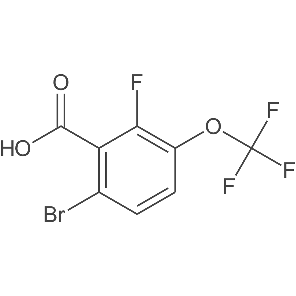 6-溴-2-氟-3-(三氟甲氧基)苯甲酸