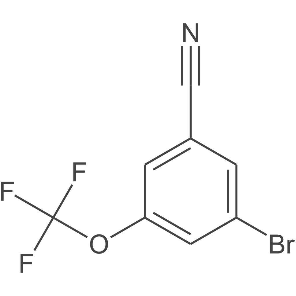 3-溴-5-(三氟甲氧基)苄腈