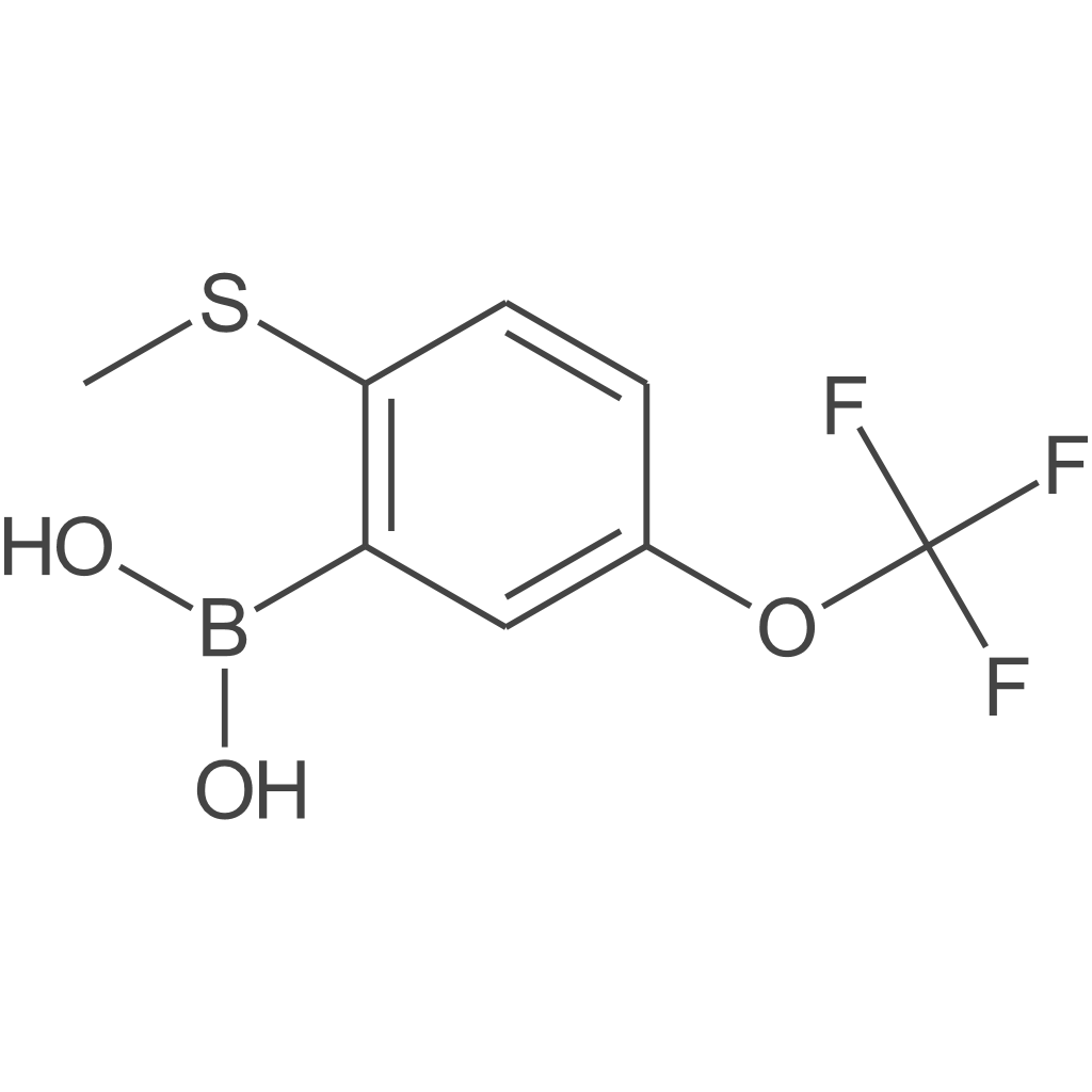 (2-(甲硫基)-5-(三氟甲氧基)苯基)硼酸
