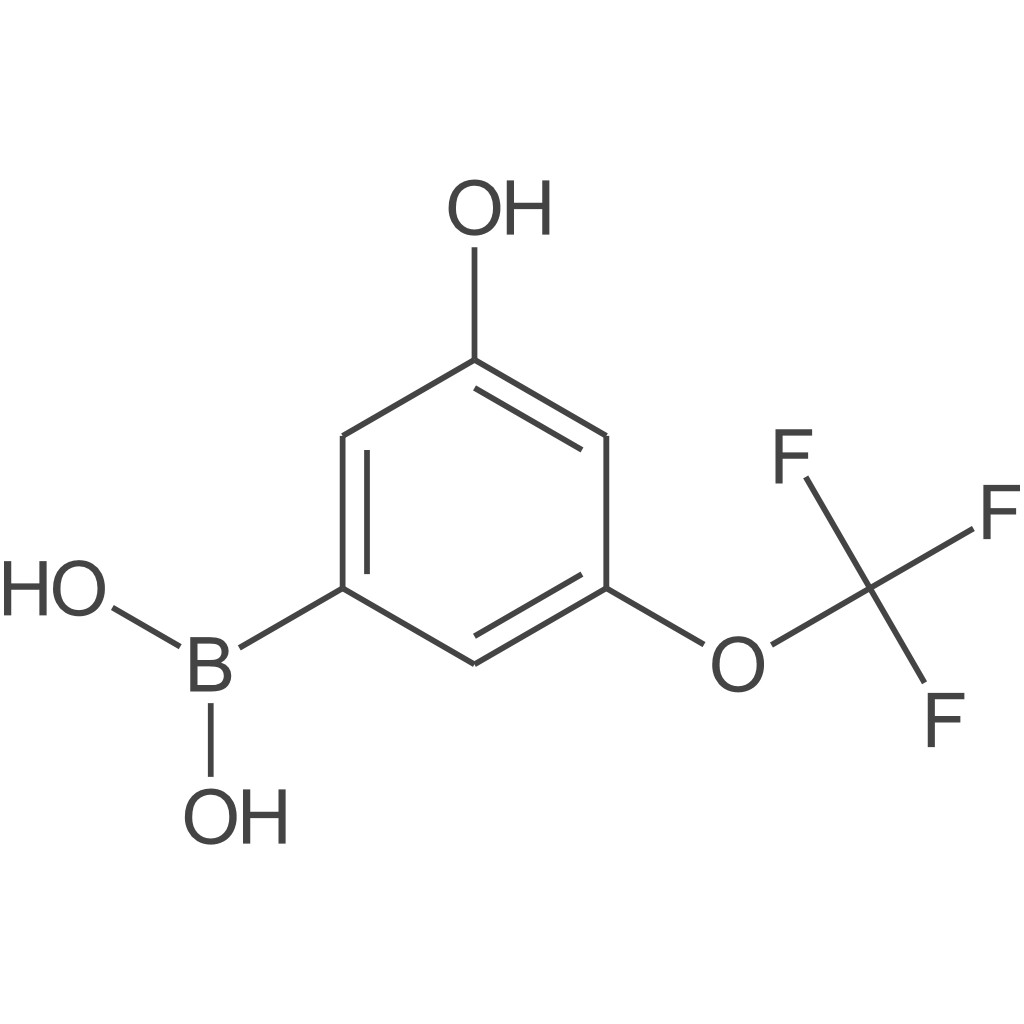 (3-羟基-5-(三氟甲氧基)苯基)硼酸