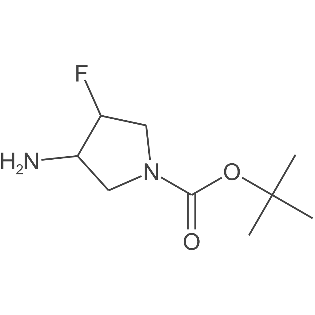 (3S,4S)-3-氨基-4-氟-1-吡咯烷甲酸叔丁酯