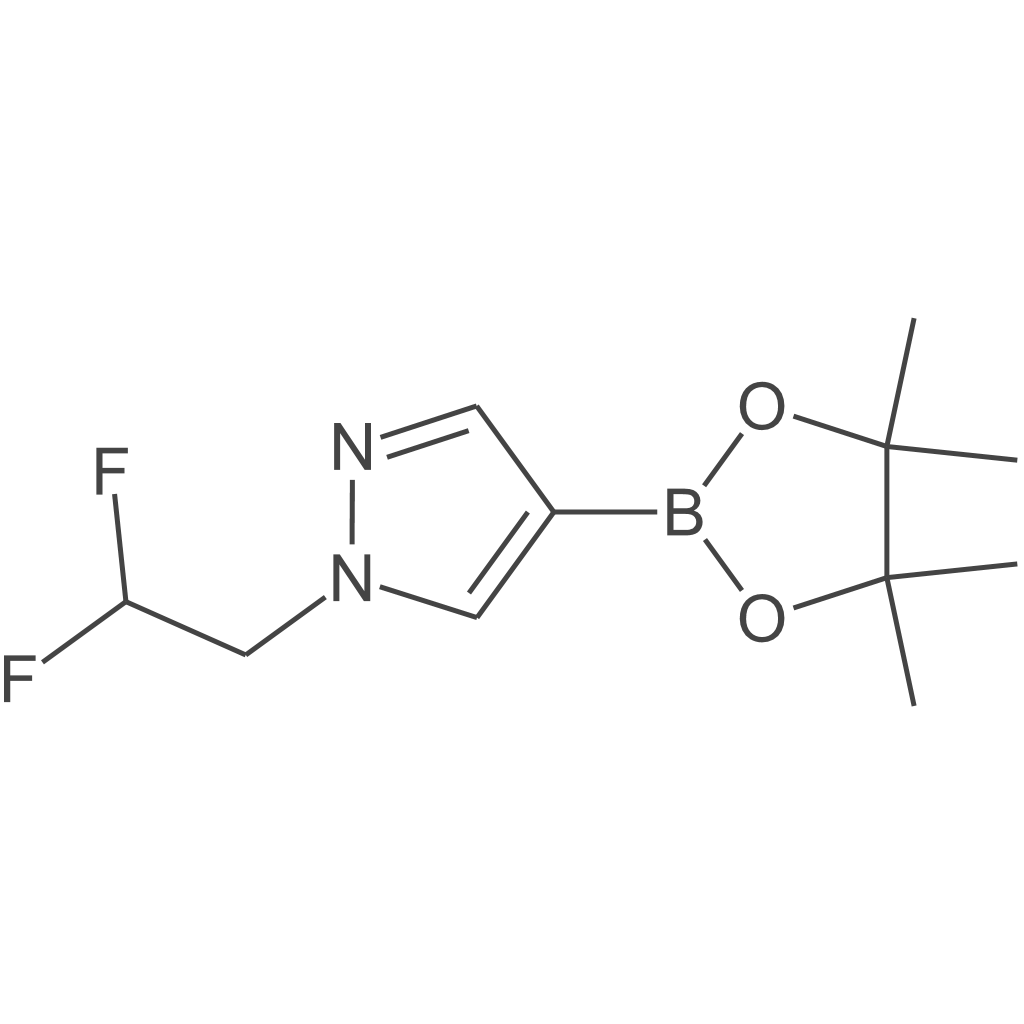 1-(2,2-二氟乙基)-4-(四甲基-1,3,2-二氧硼杂环戊烷-2-基)-1H-吡唑