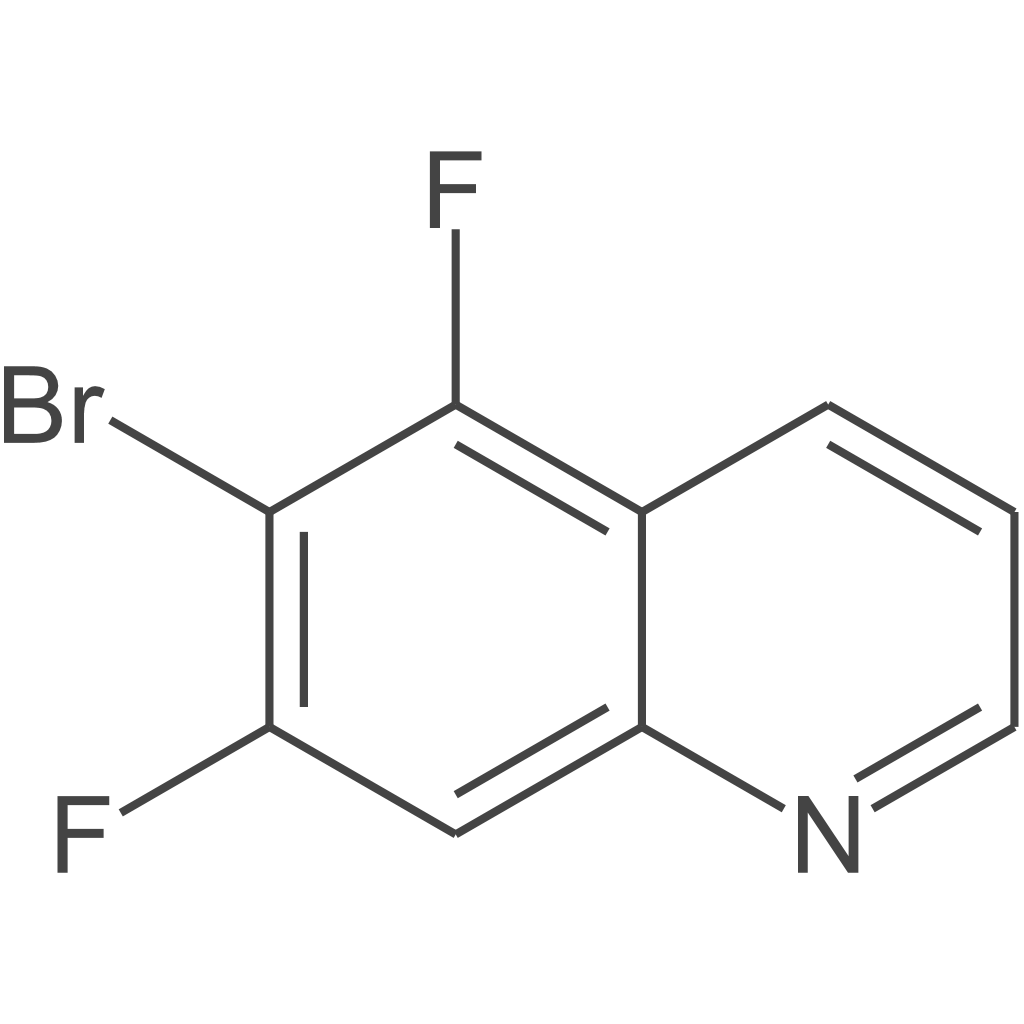 6-溴-5,7-二氟喹啉
