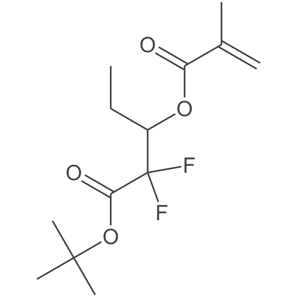 2,2-二氟-3-(甲基丙烯酰氧基)戊酸叔丁酯