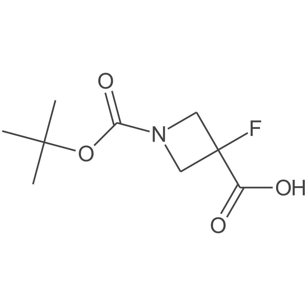 1-(叔丁氧基羰基)-3-氟氮杂丁烷-3-羧酸