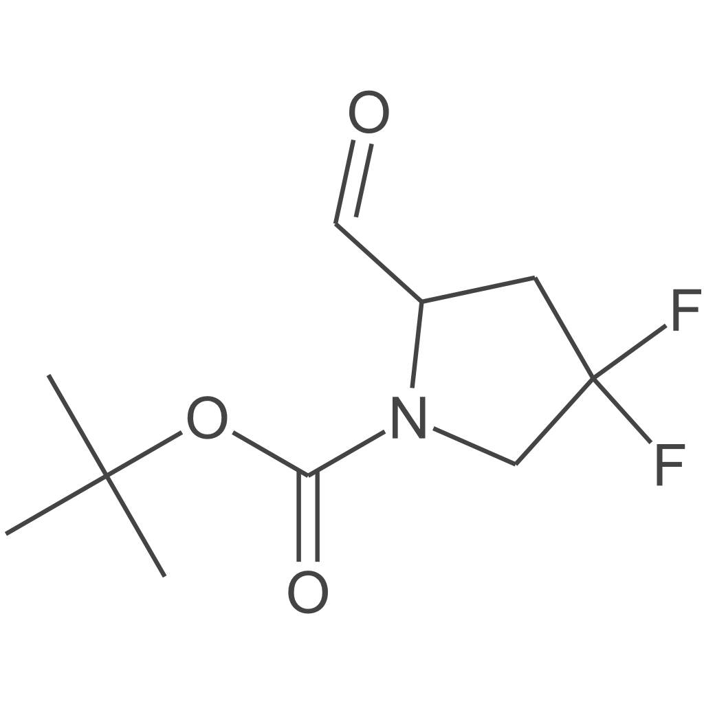 (2S)-4,4-二氟-2-甲酰基吡咯烷-1-羧酸叔丁酯