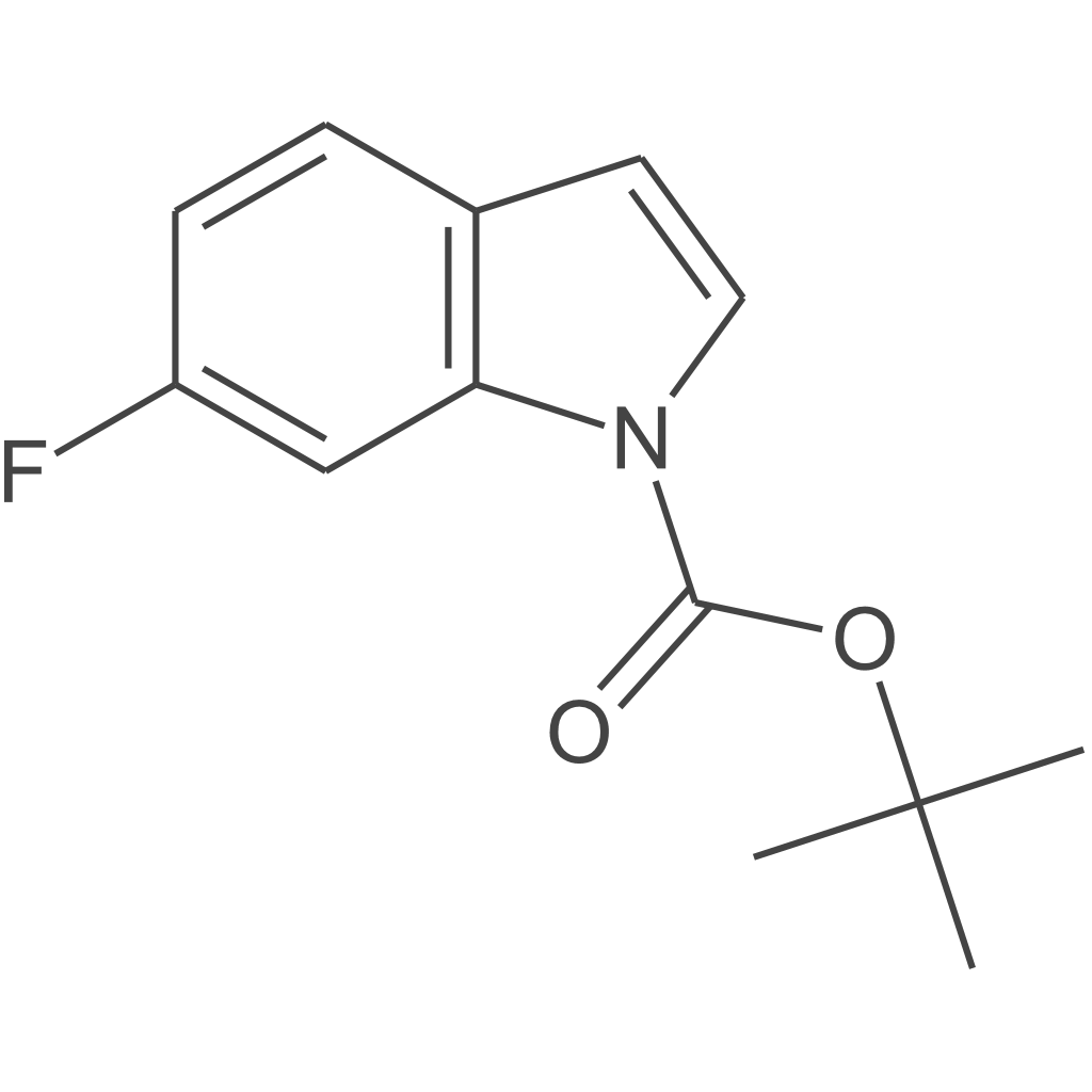 N-Boc-6-氟吲哚