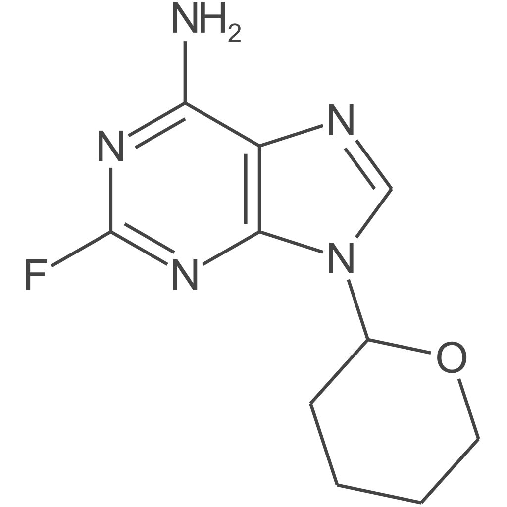 2-氟-9-(四氢-2H-吡喃-2-基)-9H-嘌呤-6-胺