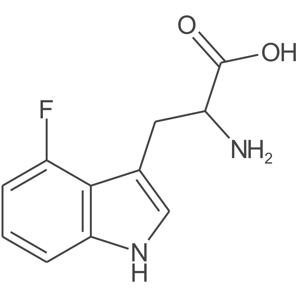 (S)-2-氨基-3-(4-氟-1H-吲哚-3-基)丙酸