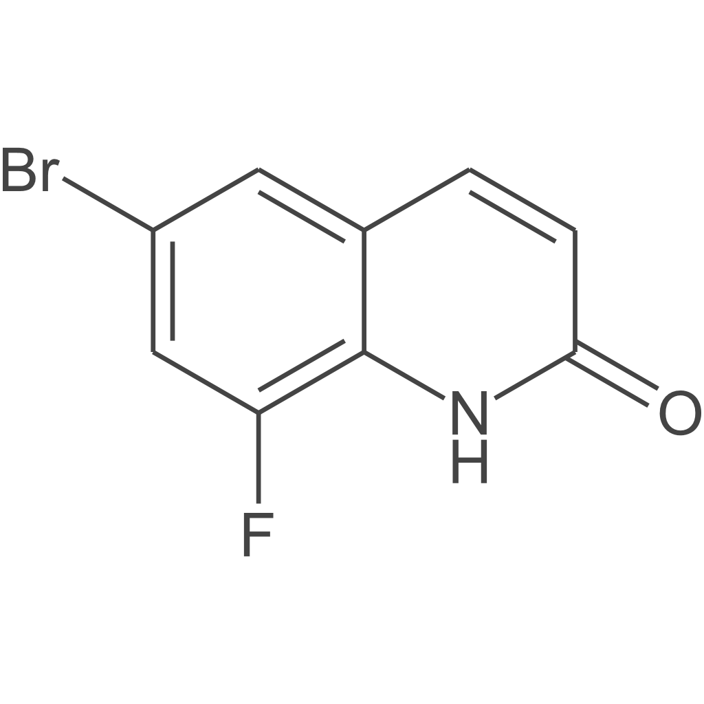 6-溴-8-氟喹啉-2(1H)- 酮