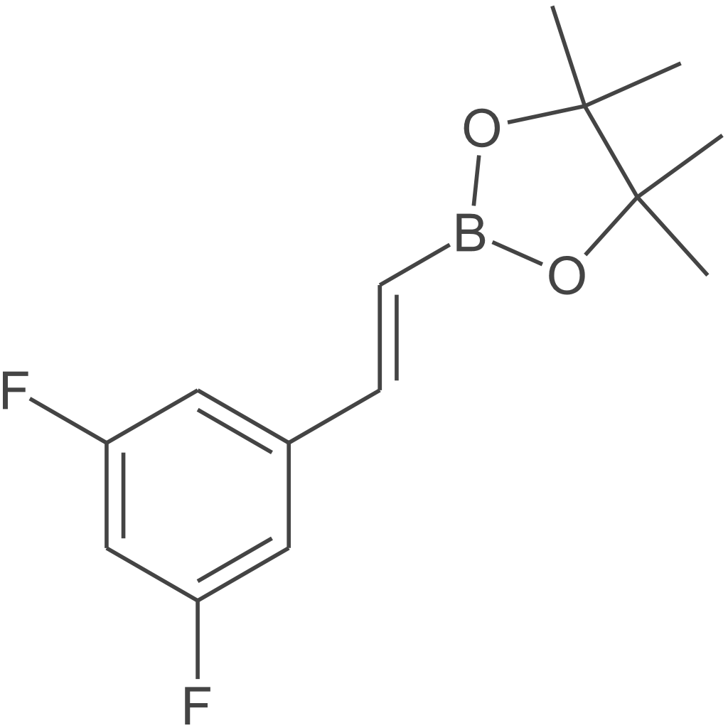 (E)-2-(3,5-二氟styr基)-4,4,5,5-四甲基-1,3,2-二氧杂硼烷