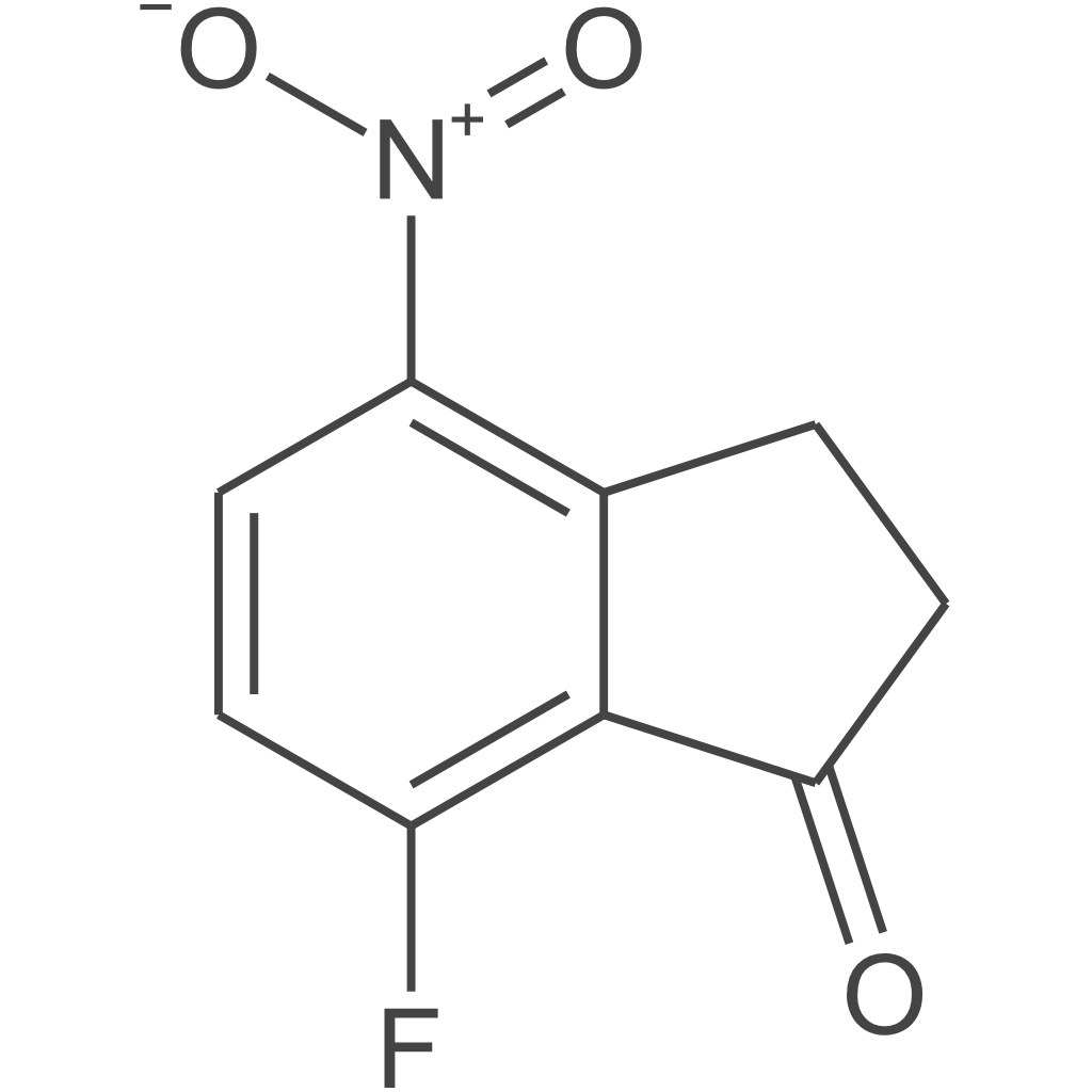 7-氟-4-硝基-2,3-二氢-1H-茚-1-酮