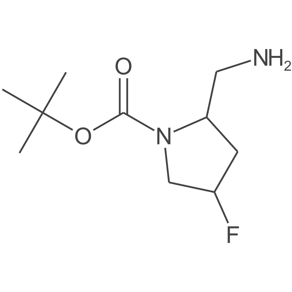 (2S,4R)-2-(氨基甲基)-4-氟吡咯烷-1-羧酸叔丁酯