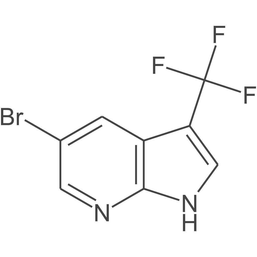 3-三氟甲基-5-溴-7-氮杂吲哚