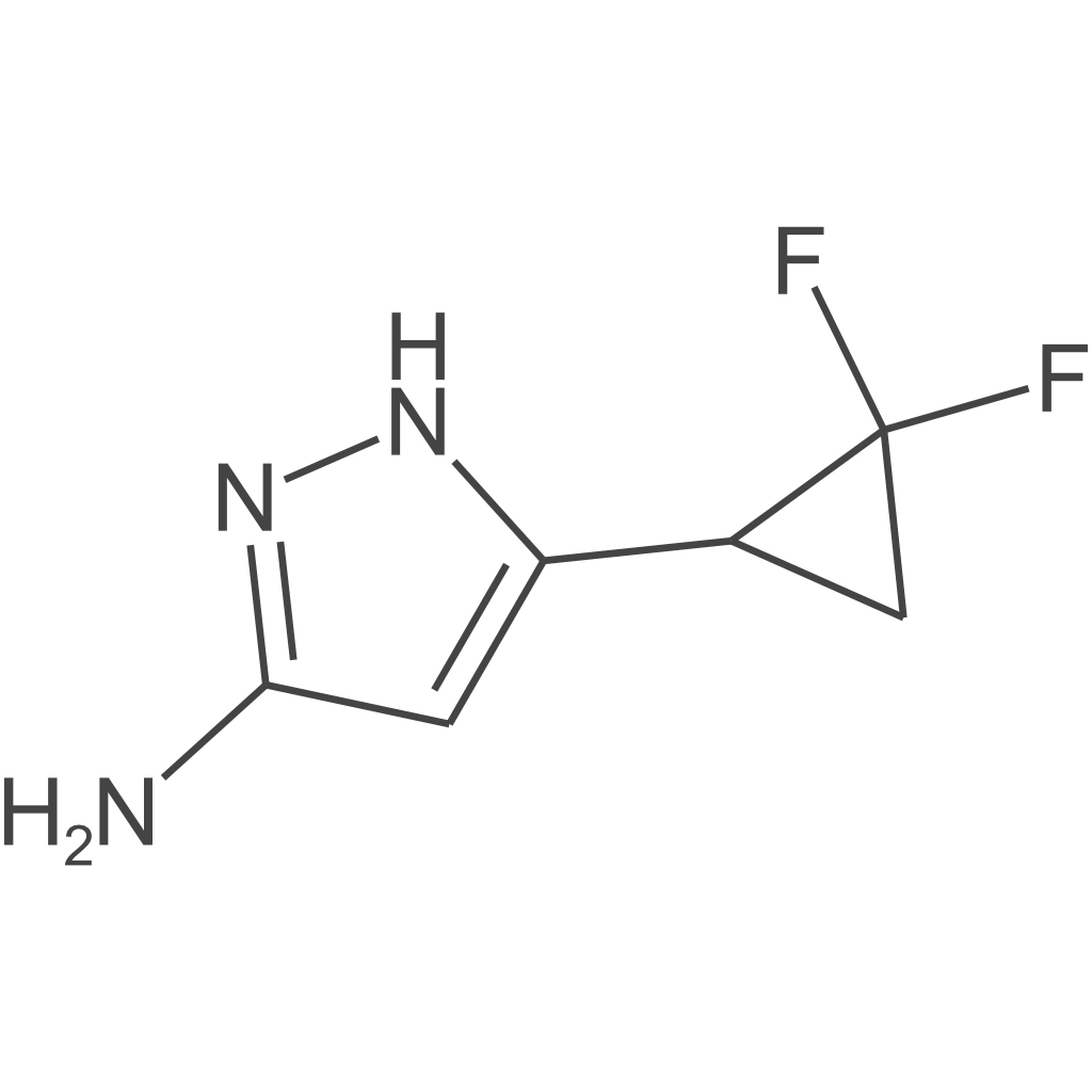 5-(2,2-二氟环丙基)-1H-吡唑-3-胺