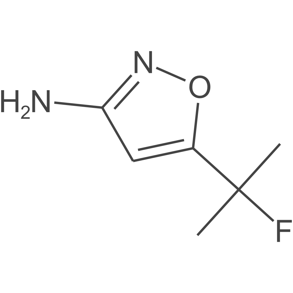 5-(2-氟丙-2-基)异噁唑-3-胺