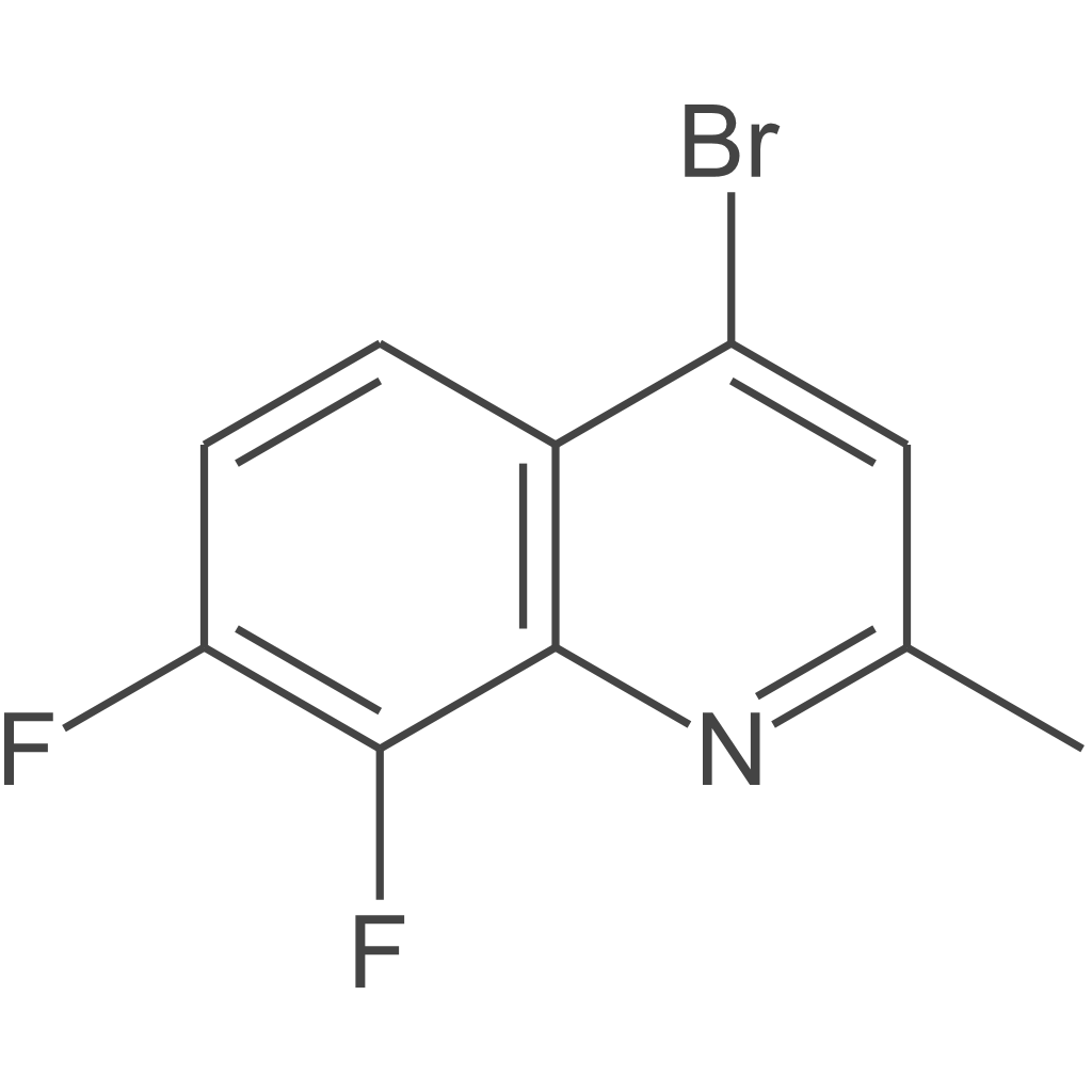4-溴-7,8-二氟-2-甲基喹啉