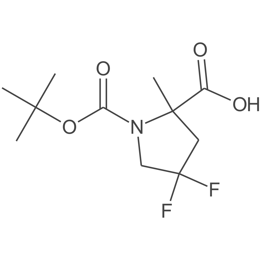 (2S)-1-[(叔丁氧基)羰基]-4,4-二氟-2-甲基吡咯烷-2-羧酸