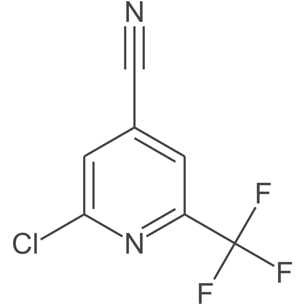 2-氯-6-三氟甲基异烟腈