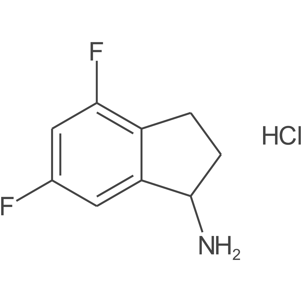 4,6-二氟茚满-1-胺盐酸盐