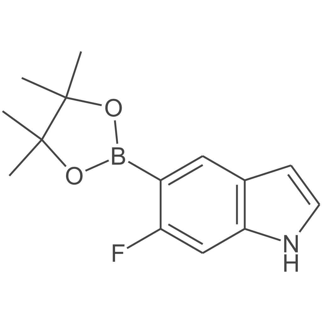6-氟-5-(4,4,5,5-四甲基-1,3,2-二氧硼杂环戊烷-2-基)-1H-吲哚