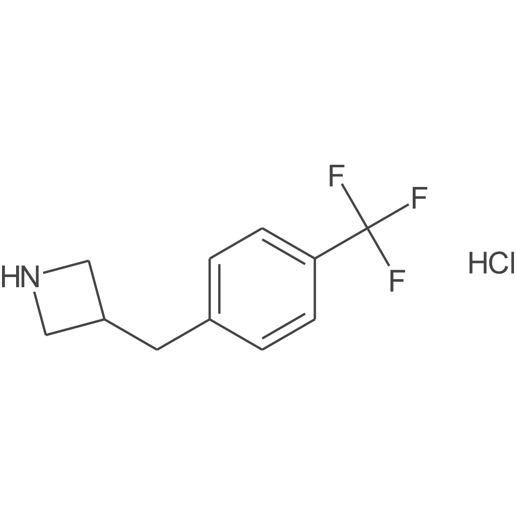 3-(4-(三氟甲基)苄基)氮杂环丁烷盐酸盐