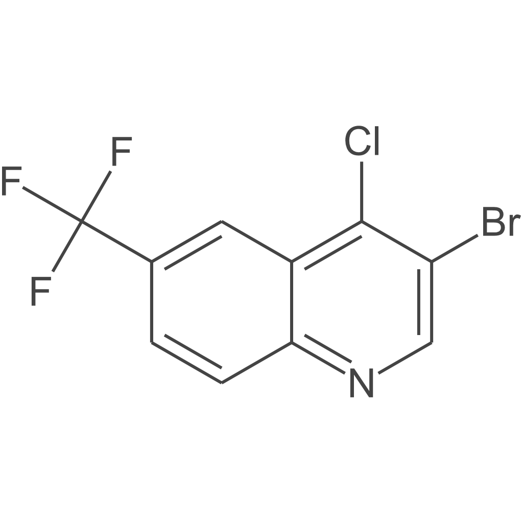 3-溴-4-氯-6-(三氟甲基)喹啉